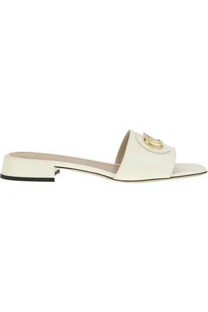 VALENTINO GARAVANI Skor, Dam, 36 1/2 EU, Läder, VLogo Läder Sandaler