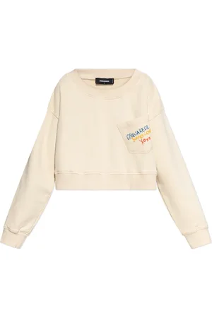 Dsquared2 Sweatshirts & Hoodies, Dam, S, Bomull, Sweatshirt kapsel Summer Lovers