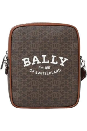 Bally Väska, Herr, ONE Size, Läder, Monogram Axelväska