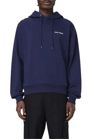Daily paper Sweatshirts & Hoodies, Herr, XL, Blå Stickad Tröja