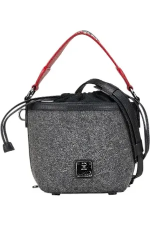 MCM Pre-owned, Dam, ONE Size, Pre-owned handväska i canvas
