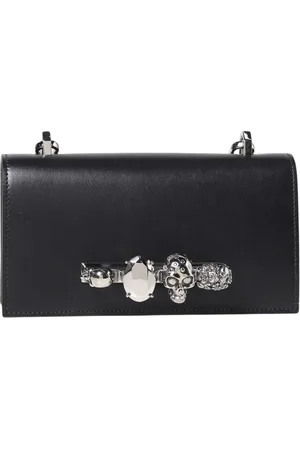 Alexander McQueen Väska, Herr, ONE Size, Läder, Skull Knuckle Axelväska