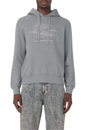 Etro Sweatshirts & Hoodies, Herr, M, Bomull, Pegasus Logo Hoodie
