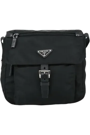 Prada Pre-owned, Herr, ONE Size, Nylon, Pre-owned Tyg prada-vskor