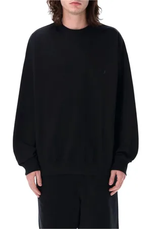 Y-3 Sweatshirts & Hoodies, Herr, L, Svart Sweatshirt med avslappnad passform