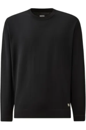 C.P. Company Sweatshirts & Hoodies, Herr, XL, Bomull, Bomull Crew Neck Stickat