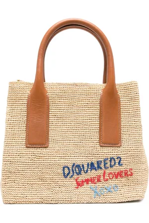 Dsquared2 Väska, Dam, ONE Size, Ljus Toteväska med Rullade Handtag