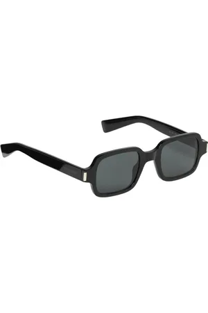 Saint Laurent Accessoarer, Herr, ONE Size, Svarta Slim Solglasögon för Män