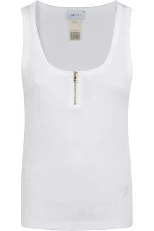 Patou Topp, Dam, S, Vit Top för Kvinnor Elegant Design