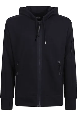 C.P. Company Sweatshirts & Hoodies, Herr, M, Bomull, Blå Sweatshirt Snygg Design Bekväm Passform