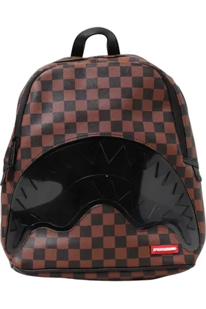 Sprayground Väska, Herr, ONE Size, Läder, Rutig Hajmun Ryggsäck