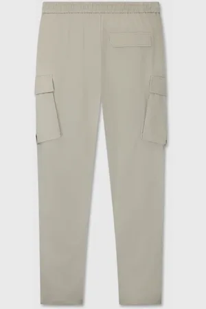 Pure Path Byxor, Herr, L, Stretch cargobyxor i taupe