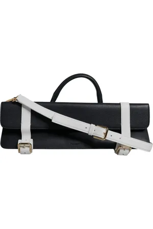 Dolce & Gabbana Väska, Dam, ONE Size, Läder, Blå Vit Läder Crossbody Axelväska