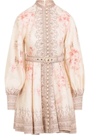 ZIMMERMANN Klänning, Dam, S, Knäppt Mini Klänning med Illuminate