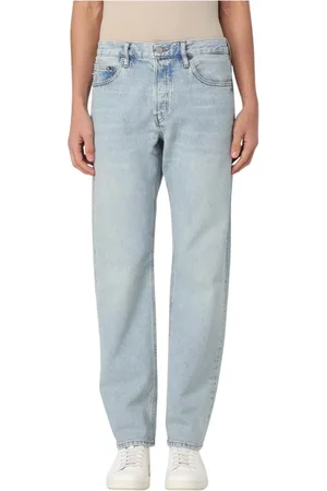 Frame Jeans, Herr, W30, Bomull, Ljus Tvättade Raka jeans