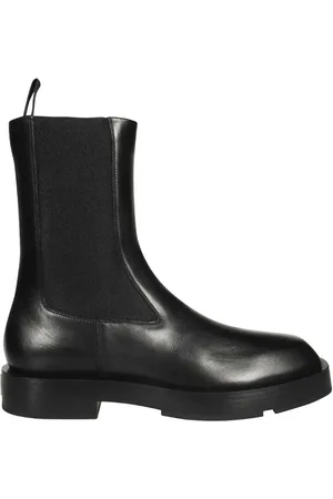 Givenchy Skor, Herr, 42 EU, Läder, Svarta Läder Chelsea Ankelboots