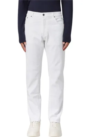 Dondup Jeans, Herr, W33, Bomull, Klassiska beige jeans för män