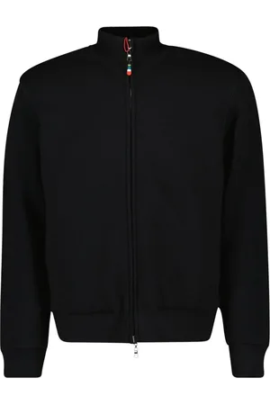 Orlebar Brown Sweatshirts & Hoodies, Herr, S, Polyester, Omvändbar Svart Jacka, Höst-Vinter 2024 Kollektion