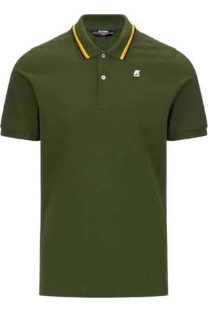 K-Way Topp, Herr, M, Bomull, Slim Fit Kortärmad Bomullspolo
