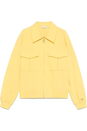 Liu Jo Jacka, Dam, S, Kanariegul Zip-Up T-shirt