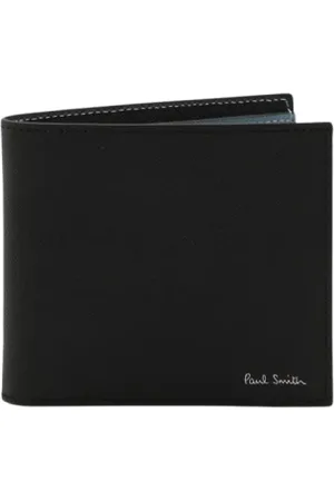 Paul Smith Accessoarer, Herr, ONE Size, Läder, Svart Läder Bifold Plånbok