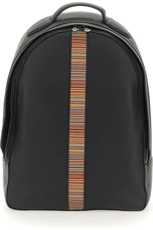 Paul Smith Väska, Herr, ONE Size, Läder, Signaturrandig läderryggsäck