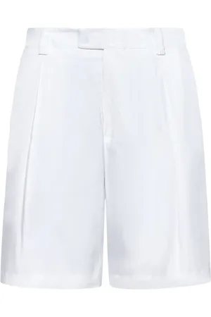 LOW BRAND Shorts, Herr, W38, Bomull, Vita Bermuda Shorts för Män