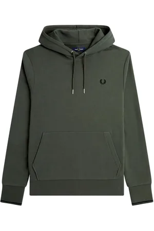 Fred Perry Sweatshirts & Hoodies, Herr, XL, Bomull, Hooded Sweatshirt M2643