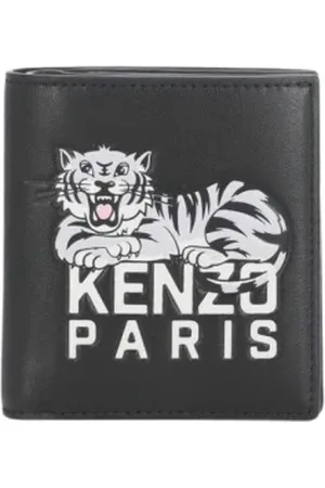 Kenzo Accessoarer, Herr, ONE Size, Läder, Grafiskt Läder Plånbok