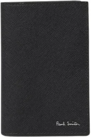 Paul Smith Accessoarer, Herr, ONE Size, Läder, Svart Läder Bifold Plånbok