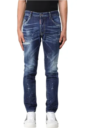 Dsquared2 Jeans, Herr, L, Cool Guy Distressed Jeans Navy