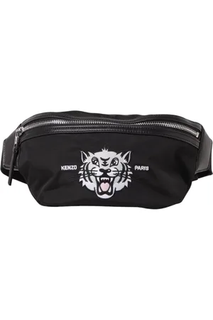 Kenzo Väska, Herr, ONE Size, Läder, Tigerhuvud Bältesväska