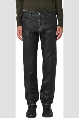 Dsquared2 Jeans, Herr, 2Xl, Bomull, Svarta Skater Jeans High-Fashion Casual Stil