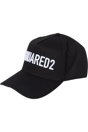 Dsquared2 Accessoarer, Herr, ONE Size, Bomull, Broderad Logga Baseballkeps