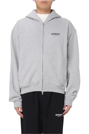 Represent Sweatshirts & Hoodies, Herr, M, Grå ZipUp Hoodie