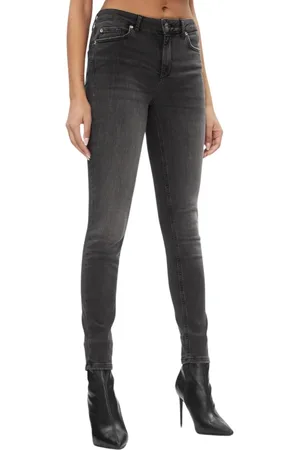 Liu Jo Jeans, Dam, W25, Bomull, Denim 5-ficka bomullsbyxor kvinnor grå