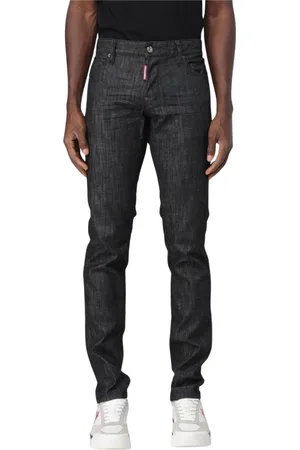 Dsquared2 Jeans, Herr, M, Svart Slim Fit Skater Jeans