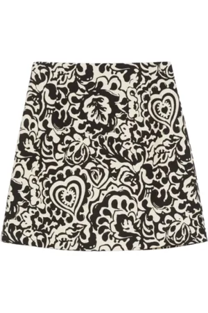 Max Mara Kjol, Dam, S, Bomull, Lignano Bomull Stretch A-linje Kjol