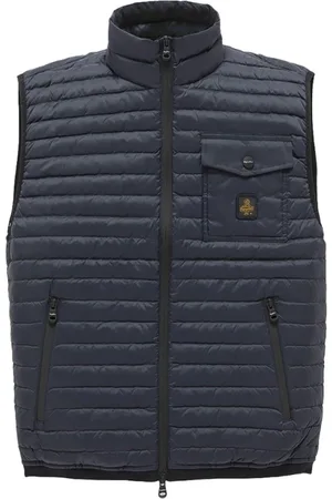 RefrigiWear Jacka, Herr, 2Xl, Nylon, Blå Dunfodrad Väst med Fickor