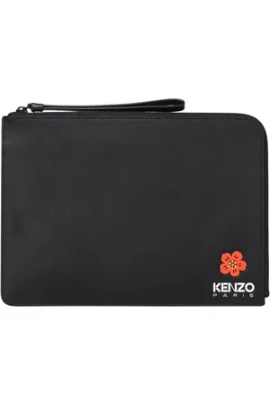 Kenzo Väska, Herr, ONE Size, Neopren Clutch med Blomdetalj