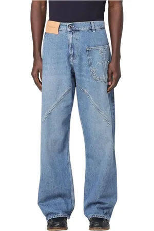 J.W.Anderson Jeans, Herr, W34, Bomull, Vida Ben Anchor Patch Jeans