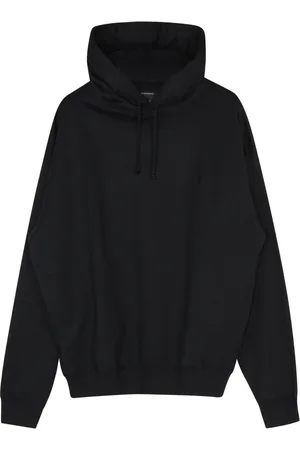 Y-3 Sweatshirts & Hoodies, Herr, M, Bomull, Svart långärmad huvtröja