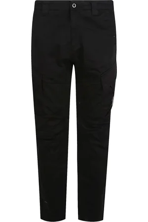 C.P. Company Byxor, Herr, L, Bomull, Svarta byxor för män Ss25