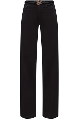 Liu Jo Jeans, Dam, W31, Denim, Jeans med vida ben Svart Denim