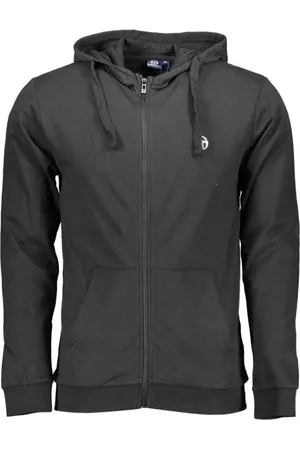 Sergio Tacchini Sweatshirts & Hoodies, Herr, M, Bomull, Svart Bomull Herrtröja