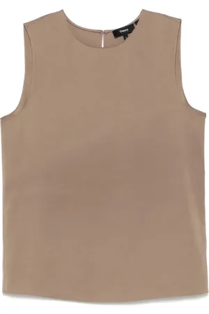 THEORY Topp, Dam, M, Silke Georgette Skal Topp