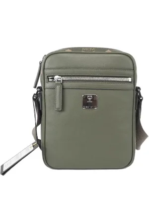 MCM Väska, Dam, ONE Size, Läder, Havssköldpadda Läder Crossbody Väska