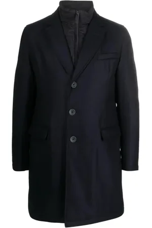 HERNO Kappa, Herr, M, Kashmir, Mörkblå Fairytale Coat