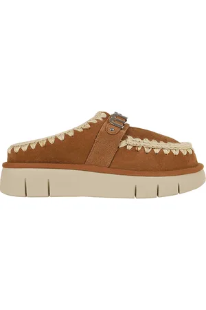 Mou Skor, Dam, 36 EU, Bruna Tofflor Mysigt Design