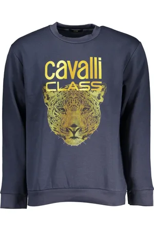 Roberto Cavalli Sweatshirts & Hoodies, Herr, M, Läder, Kläder